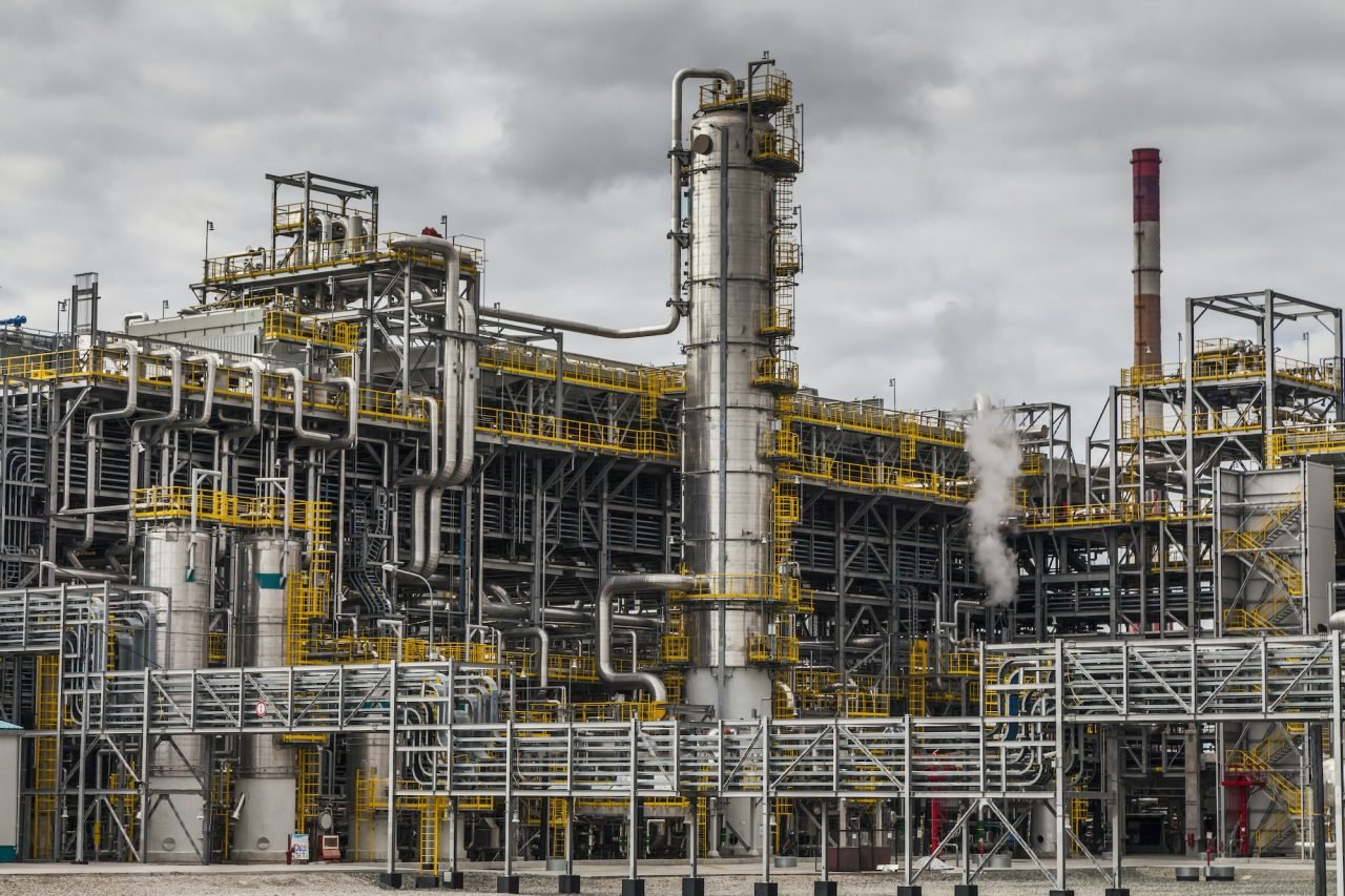 oil refinery factory at the cloudy sky petrochemical plant petroleum.jpg